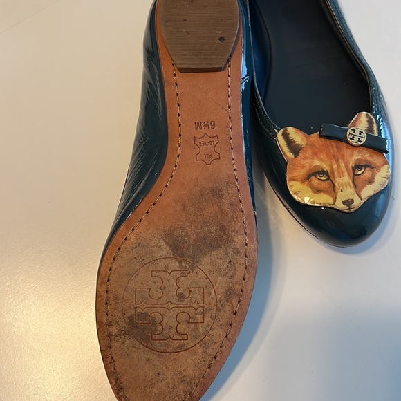Tory Burch Fox flats 6.5 - Picture 5 of 7